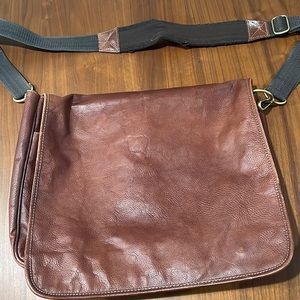 Wilson leather briefcase